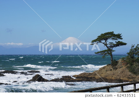 富士山立石公園和富士山 62433531