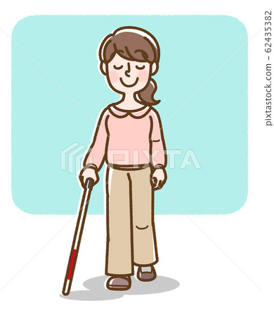 白甘蔗女人與背景 62435382