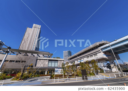 Scenery in front of Yurikamome Ariake Station 62435900