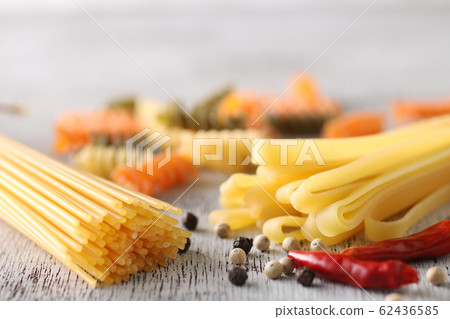 Various types of pasta Various types of pasta 62436585