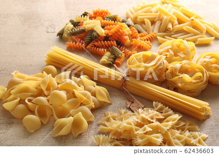 Various types of pasta Various types of pasta 62436603
