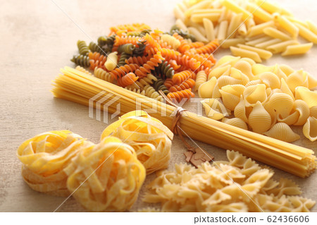 Various types of pasta Various types of pasta 62436606