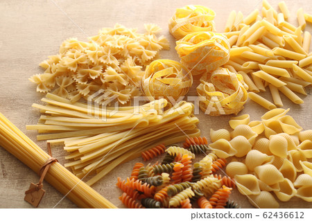 Various types of pasta Various types of pasta 62436612