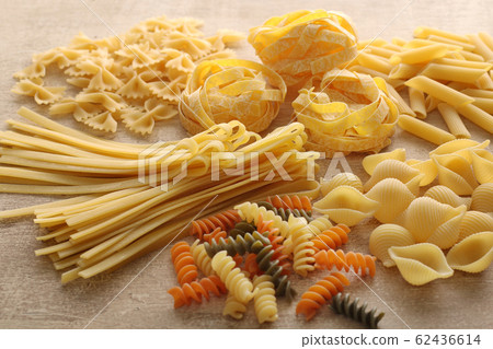 Various types of pasta Various types of pasta 62436614