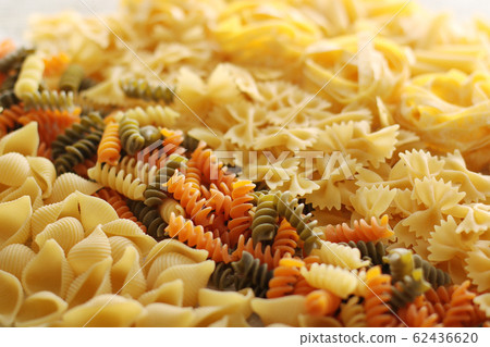 Various types of pasta Various types of pasta 62436620