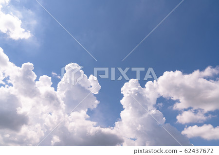 White cloud and blue sky background White cloud and blue sky background 62437672