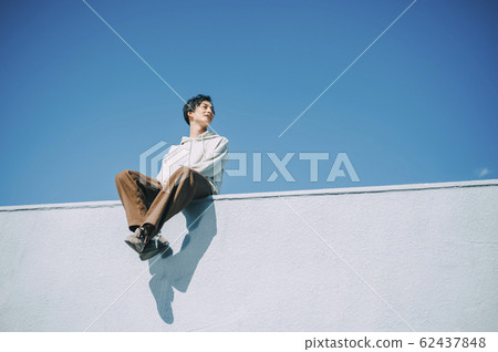 Portrait of a man outdoors Portrait of a man outdoors 62437848