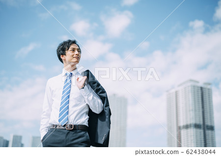 A businessman outdoors A businessman outdoors 62438044