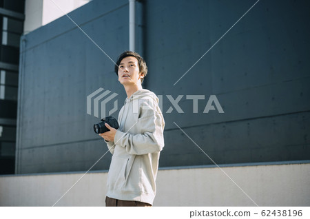 Camera and male 62438196