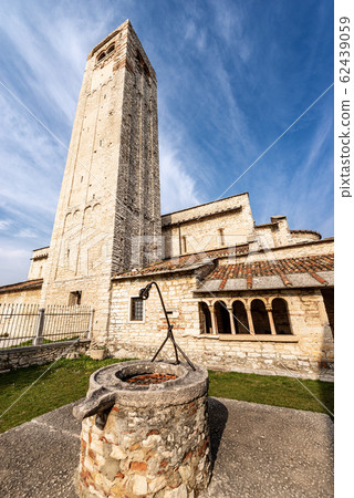 Romanic Parish Church of San Giorgio di Valpolicella - Verona Italy Romanic Parish Church of San Giorgio di Valpolicella - Verona Italy 62439059