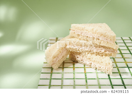 club sandwich with fish paste club sandwich with fish paste 62439115