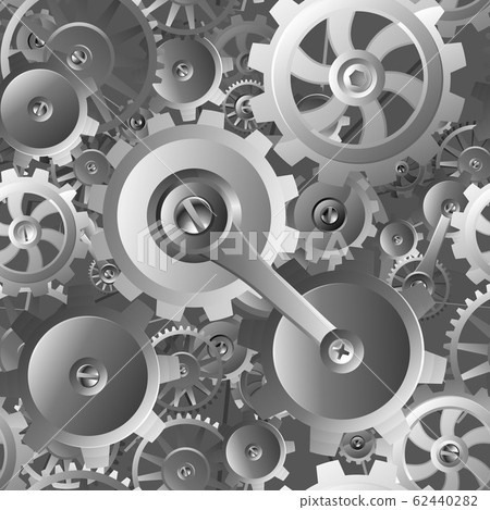 Gears and Cogs Seamless Machine Pattern Gears and Cogs Seamless Machine Pattern 62440282