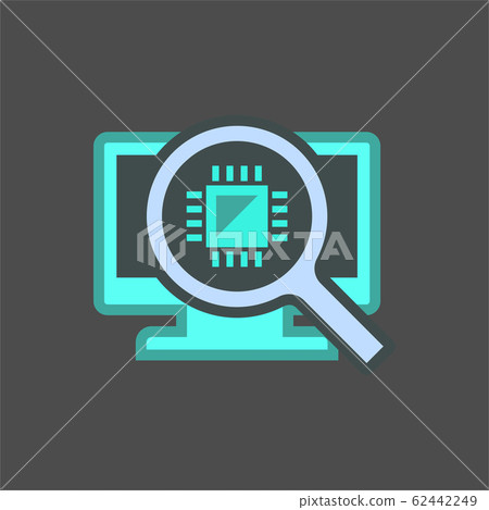 computer test icon - 스톡일러스트 [62442249] - PIXTA