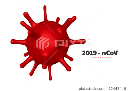 Coronavirus, virus strain of MERS-Cov. 62442446