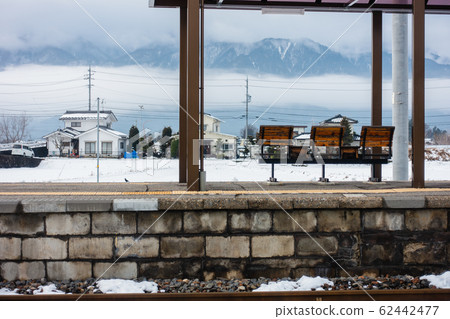 雪景:安倍野縣大塚市小泉站 雪景:安倍野縣大塚市小泉站 62442477