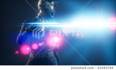 cyberpunk young woman, futuristic style cyberpunk young woman, futuristic style 62442544