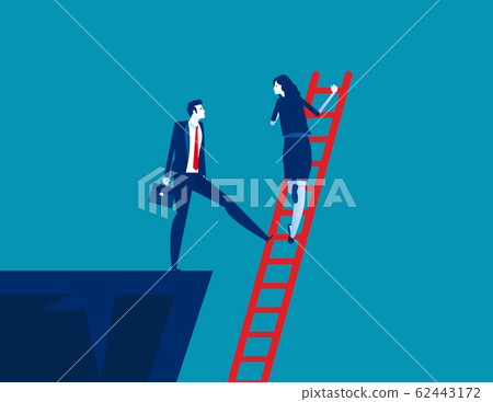 The business unethical competition. Concept 62443172