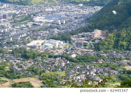 從富士山看的城市景觀 從富士山看的城市景觀 62445347