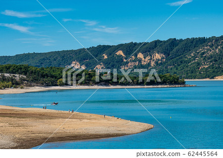 Lake Sainte-Croix, Verdon Gorge, Provence in France 62445564