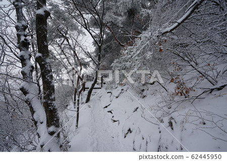 National Park.Bukhansan Mountain.Snow 62445950