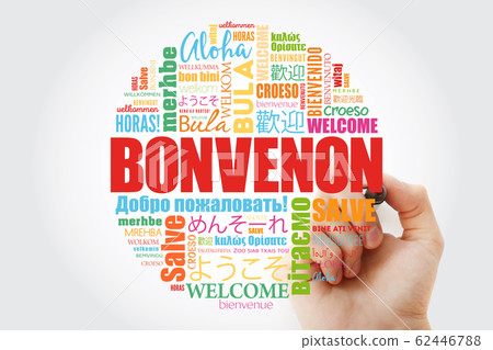 Bonvenon (Welcome in Esperanto) word cloud Bonvenon (Welcome in Esperanto) word cloud 62446788