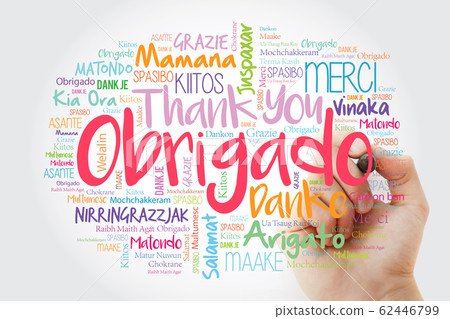 Obrigado (Thank You in Portuguese) Word Cloud Obrigado (Thank You in Portuguese) Word Cloud 62446799