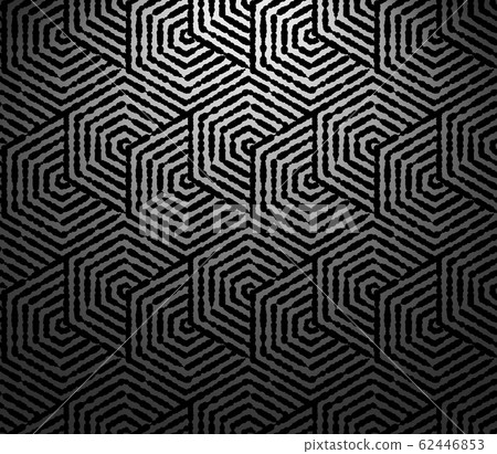 Abstract geometric pattern with stripes, lines. 62446853