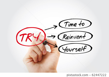 TRY - Time to Reinvent Yourself acronym 62447222