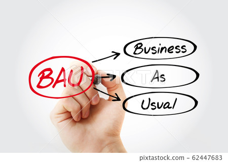 BAU - Business as Usual acronym BAU - Business as Usual acronym 62447683