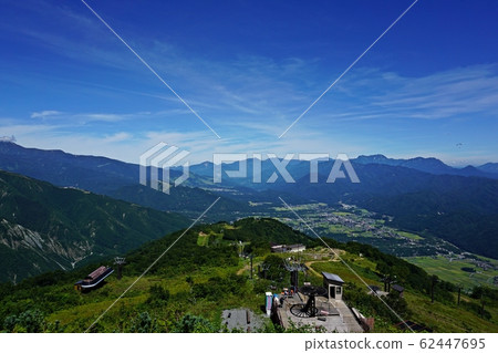 Hakuba Goryu summer large panorama of Hakuba village Hakuba Goryu summer large panorama of Hakuba village 62447695