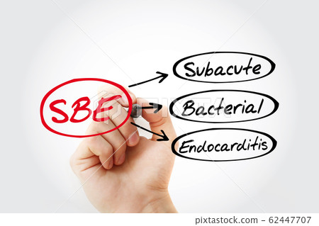 SBE - Subacute Bacterial Endocarditis acronym SBE - Subacute Bacterial Endocarditis acronym 62447707