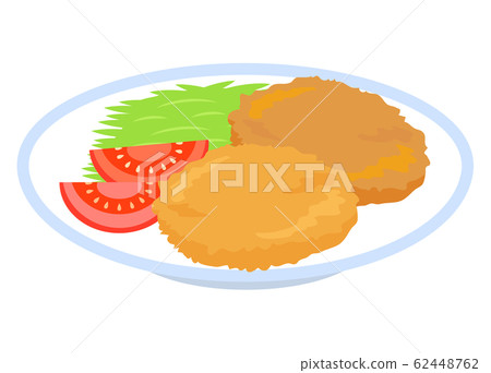 Croquette illustration Croquette illustration 62448762