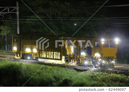 Track maintenance work @ Multai Track maintenance work @ Multai 62449097