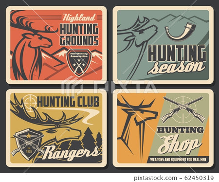 Deers with targets of hunter guns. Hunting sport Deers with targets of hunter guns. Hunting sport 62450319