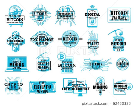 Bitcoins, cryptocurrency wallet and blockchain Bitcoins, cryptocurrency wallet and blockchain 62450323