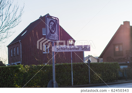 German country house and signs German country house and signs 62450343