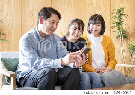 家庭智能手機圖像 家庭智能手機圖像 62450594