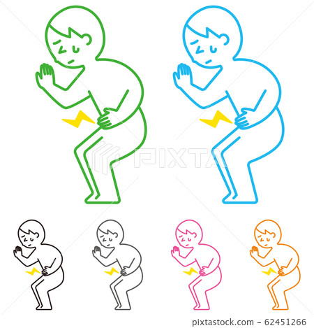 Hungry man icon Hungry man icon 62451266