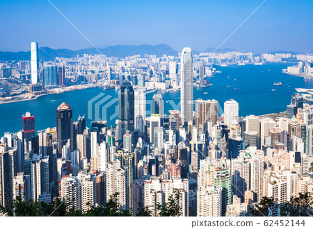 香港@勝利山頂的維多利亞港 62452144