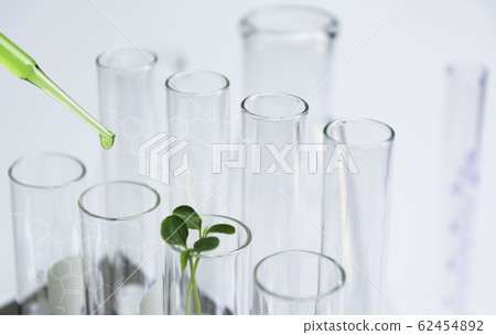Researcher with glass laboratory chemical test Researcher with glass laboratory chemical test 62454892