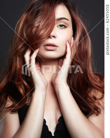 Beautiful Hair Girl. Hair care. fashion beauty 62455058