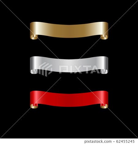 Luxury ribbons set, gift bows Luxury ribbons set, gift bows 62455245