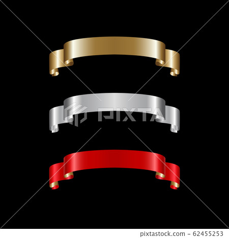 Luxury ribbons set, gift bows Luxury ribbons set, gift bows 62455253