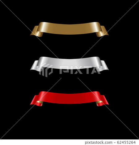 Luxury ribbons set, gift bows 62455264