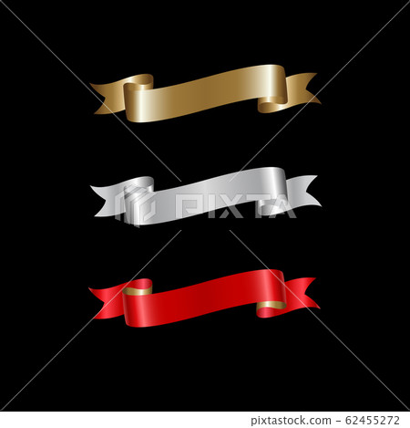 Luxury ribbons set, gift bows Luxury ribbons set, gift bows 62455272