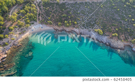 Notos beach. Thassos island, Greece Notos beach. Thassos island, Greece 62458405
