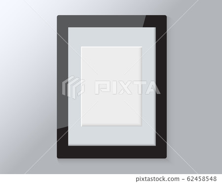 Realistic empty wooden modern horizontal picture 62458548