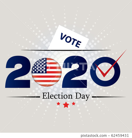 Election day banner - Stock Illustration [62459431] - PIXTA