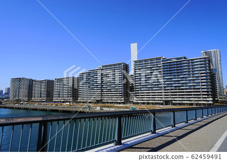 February @ Chuo 242 Tokyo Olympic Village, Harumi Flag and Toyosu Ohashi 62459491