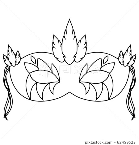 Mask for mardi gras 62459522